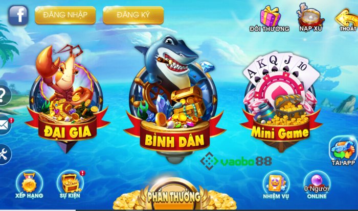 bắn cá đổi thưởng online